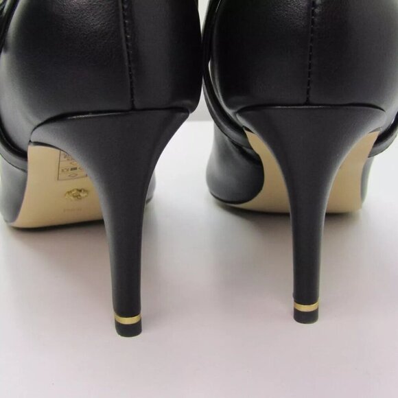 NEW WHITE HOUSE BLACK MARKET Womens Tall Double Buckle Boot Pointed Toe Size 9.5 - Picture 7 of 11